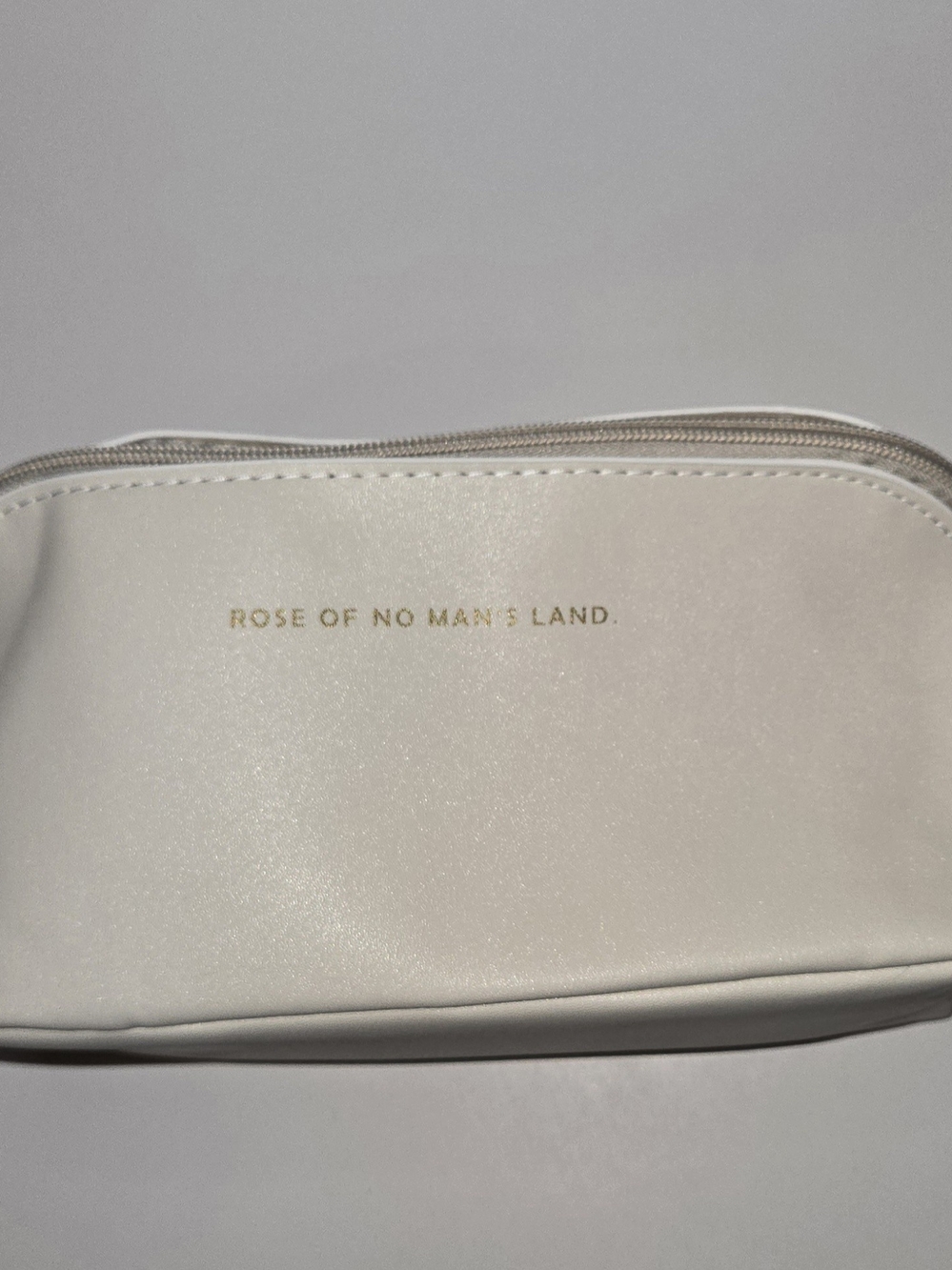 White Toiletry Or Make-up Bag New